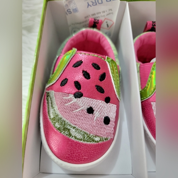 Sam Edelman Baby Blane Watermelon Shoes for Girls - Picture 5 of 13